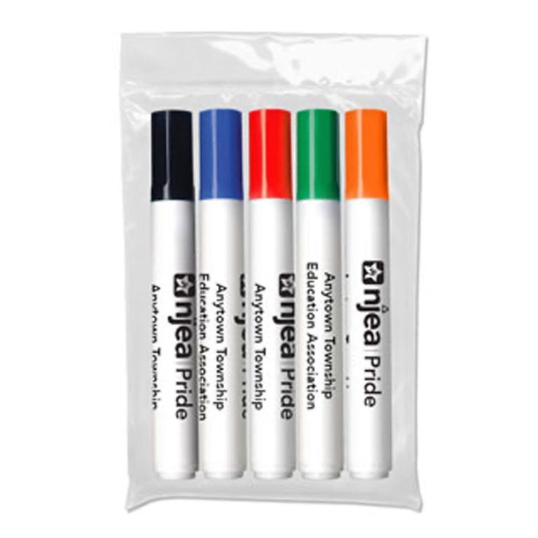 Dry Erase Markers 5ct (Minimum Order 75) NJEA Pride Store