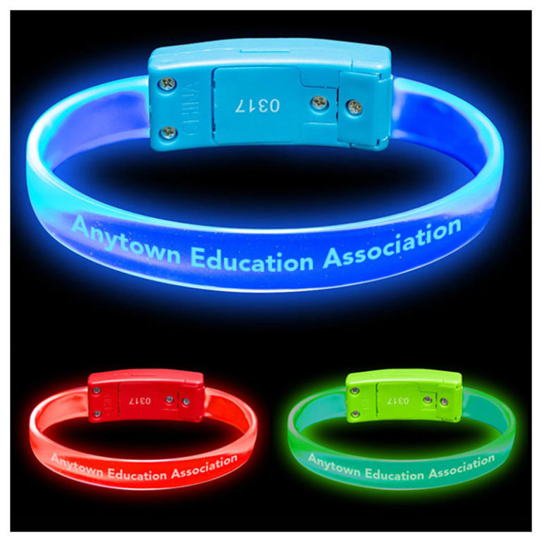 LED Wristband (Minimum Order 100) NJEA Pride Store