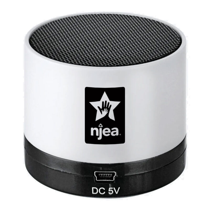 Cylinder Bluetooth Speaker - White