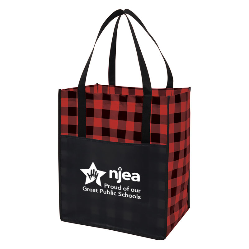 Red-Northwoods-Laminated-Non-Woven-Tote-Bag