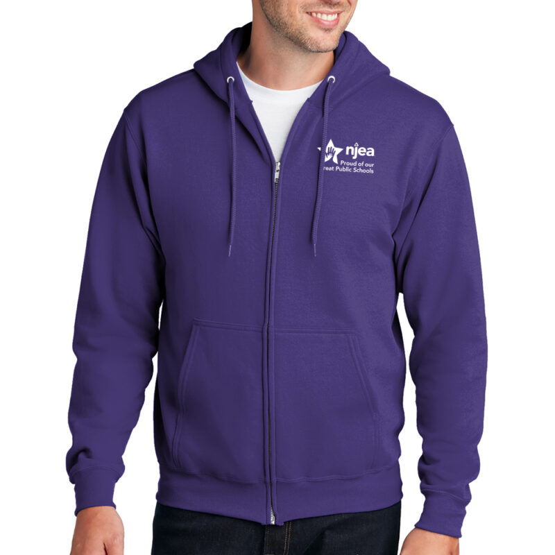 Alternative view of P&C Core Hoodie/Zip (Minimum Order - 12)