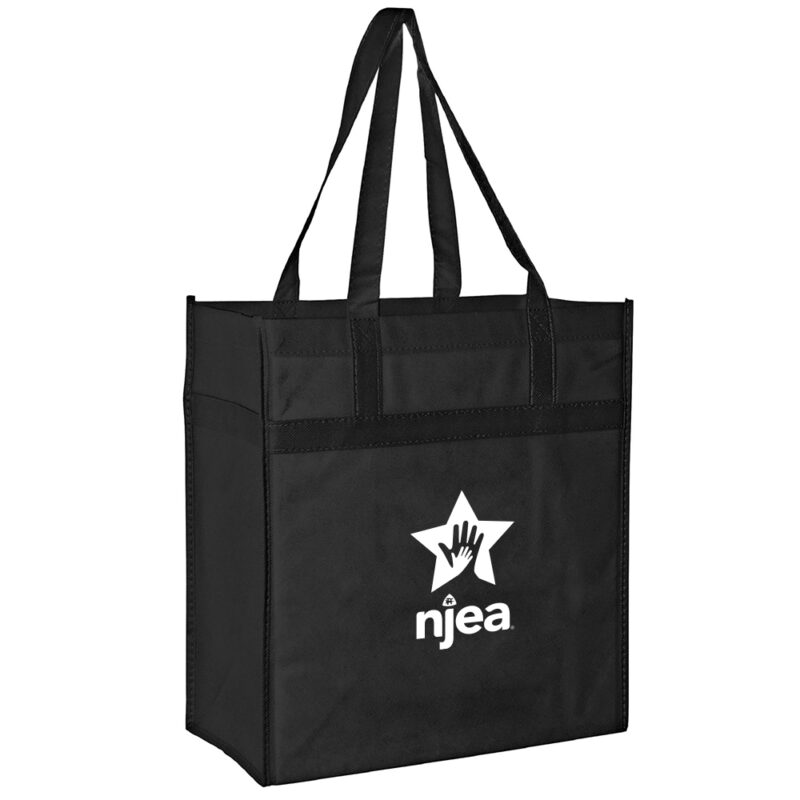 Heavy Duty Grocery Tote - Black