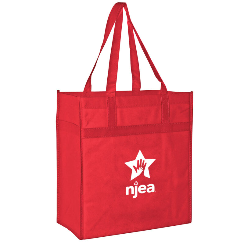Heavy Duty Grocery Tote - Red