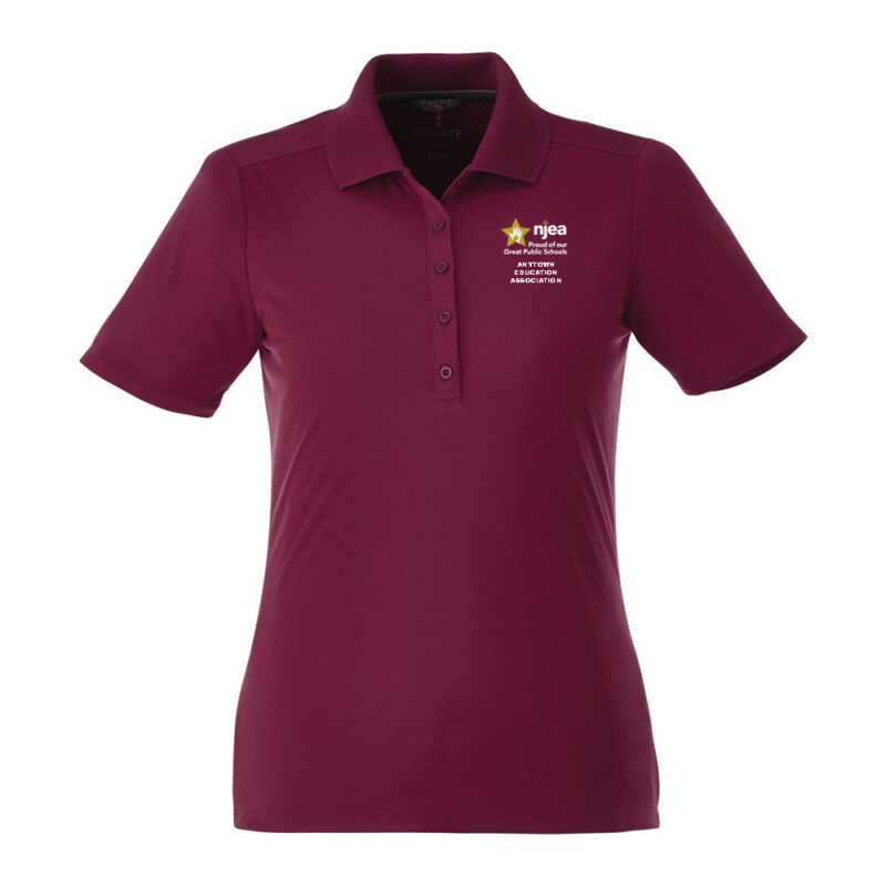 Maroon-Ladies-Dade-Polo