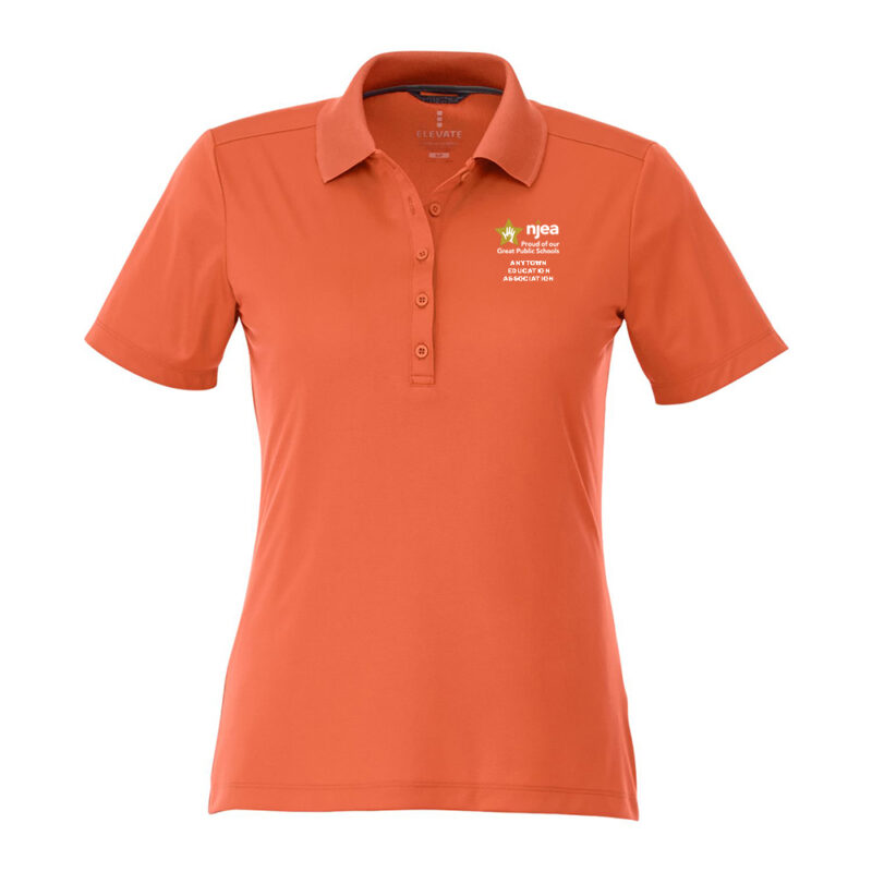 Orange-Ladies-Dade-Polo