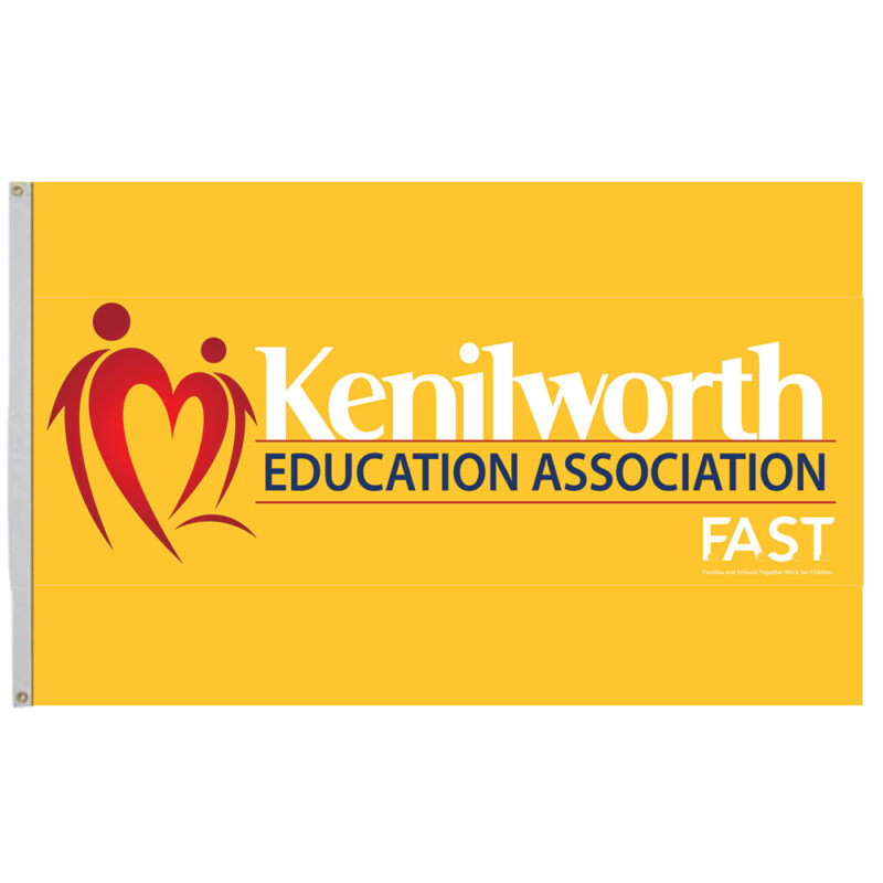 Alternative view of 3' x 5' Flag, 1 Sided (Minimum Order - 1)