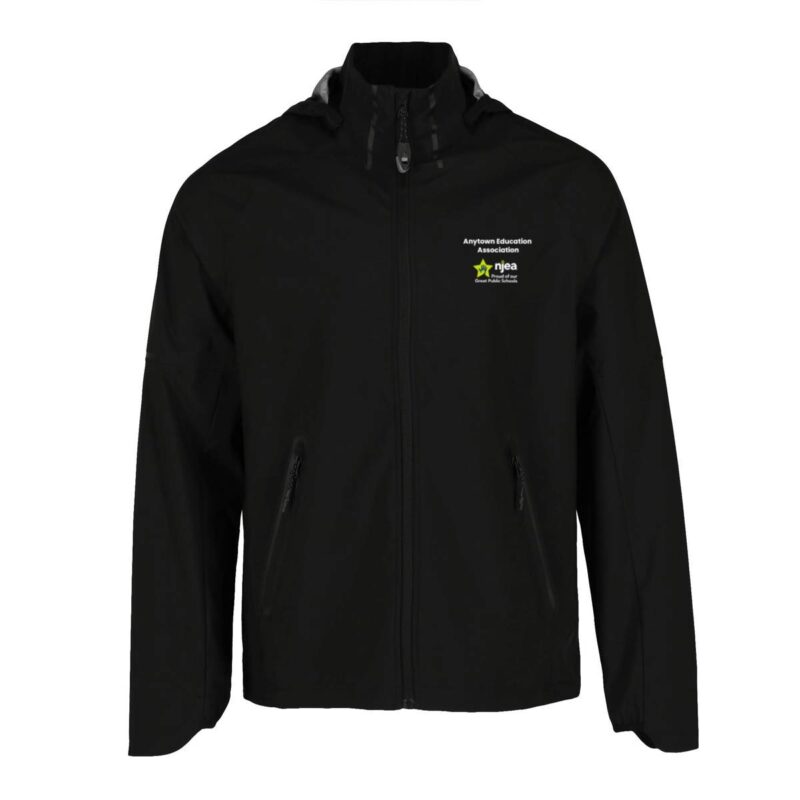 Mens-Oracle-Waterproof-Soft-shell-Jacket-Minimum-Order-12BLACK