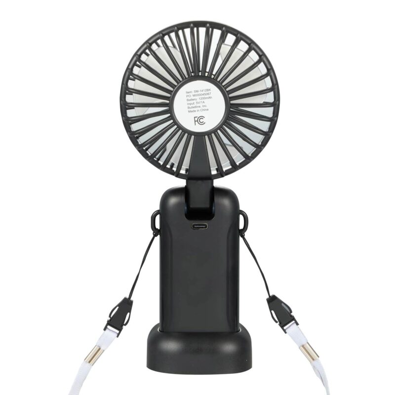 Alternative view of Rechargeable Personal LED Fan (Minimum Order - 50)