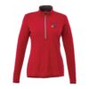 Women's-VEGA-Quarter-Zip-(Minimum-Order---12)-RED