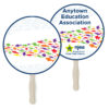 Hand Fan 2-Sided (Minimum Order - 125)
