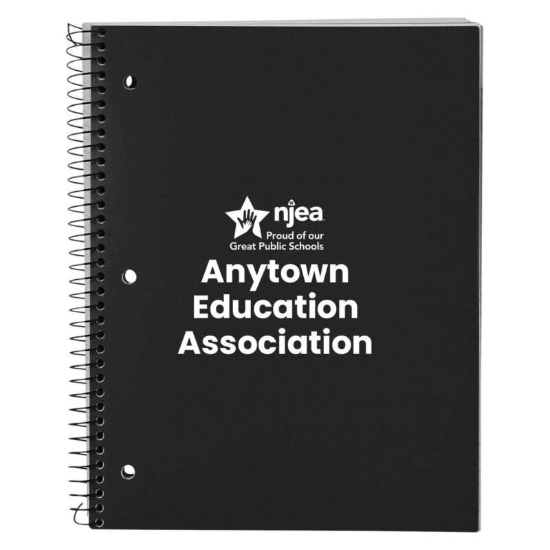 Team 365 5-Subject Spiral Notebook (Minimum Order - 80)