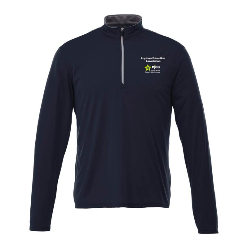 Men's-VEGA-Quarter-Zip-(Minimum-Order---12)Navy