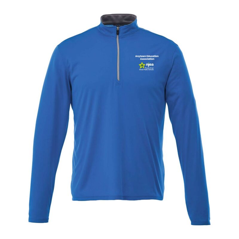 Men's-VEGA-Quarter-Zip-(Minimum-Order---12)Royal