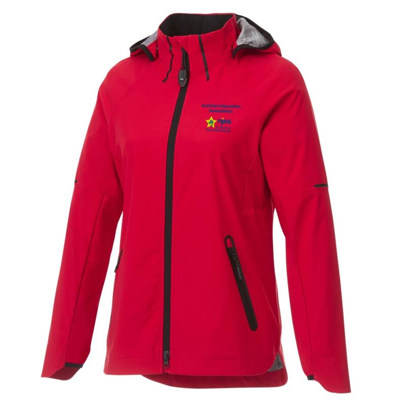 Women's-Oracle-Waterproof-Jacket-(Minimum-Order---12)-RED
