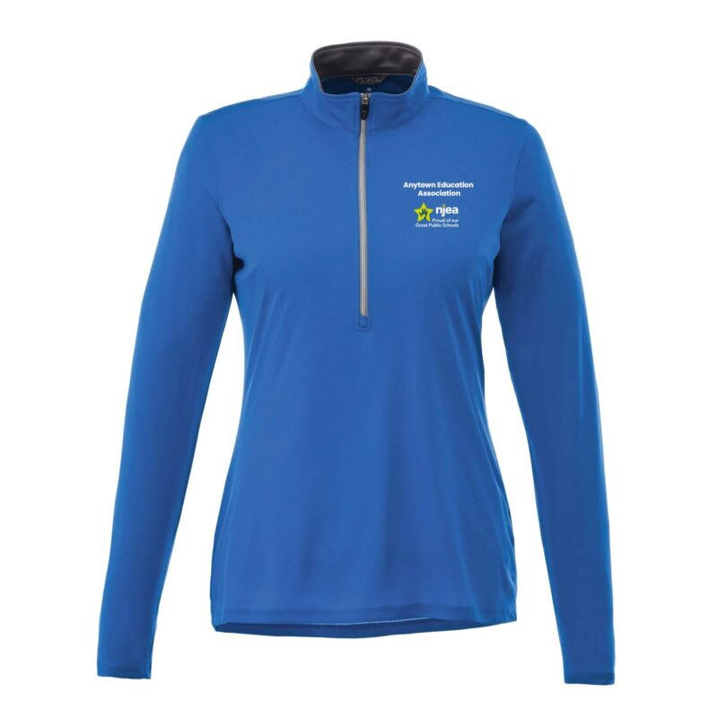 Women's-VEGA-Quarter-Zip-(Minimum-Order---12)-ROYAL