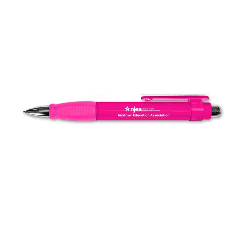 XL-Jumbo-Retractable-Pen-(Minimum-Order---250)Pink