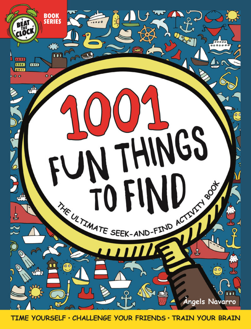 Book : 1001 Fun Things to Find: The Ultimate Seek-and-Find Activity Book (Minimum Order - 50)