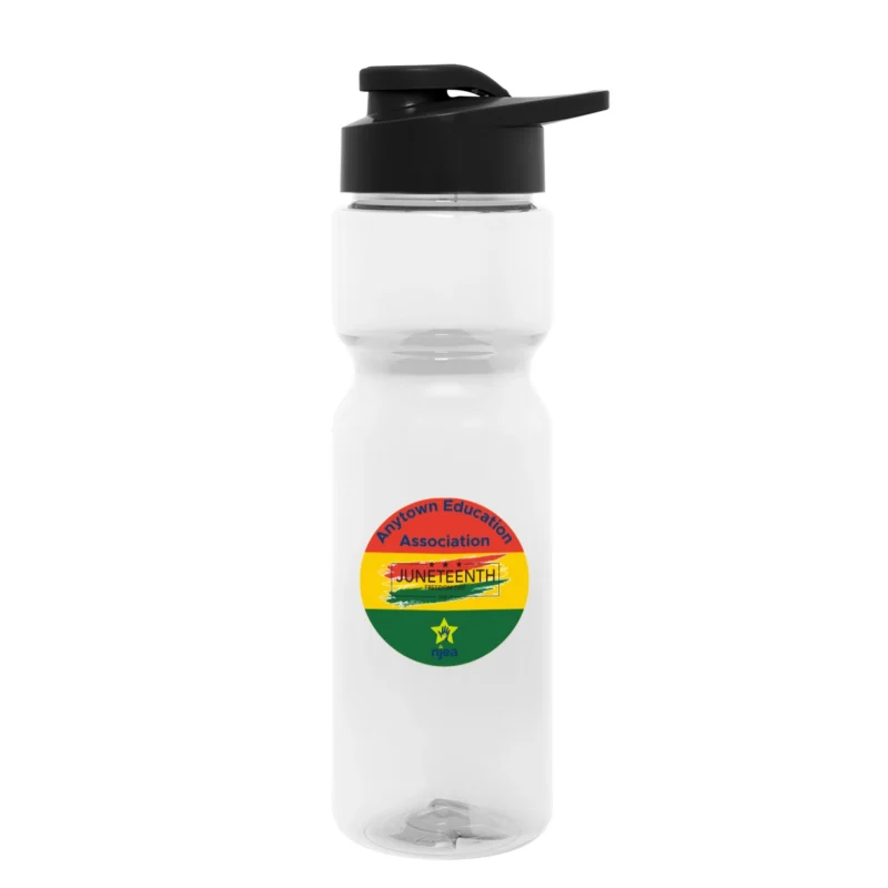 28 Oz.  Clutch Bottle - Juneteenth (Minimum Order - 200)