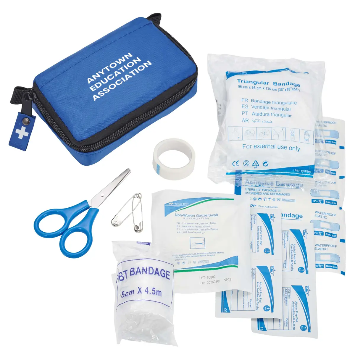 Bolt 20-Pc First Aid Kit (Minimum Order - 100)