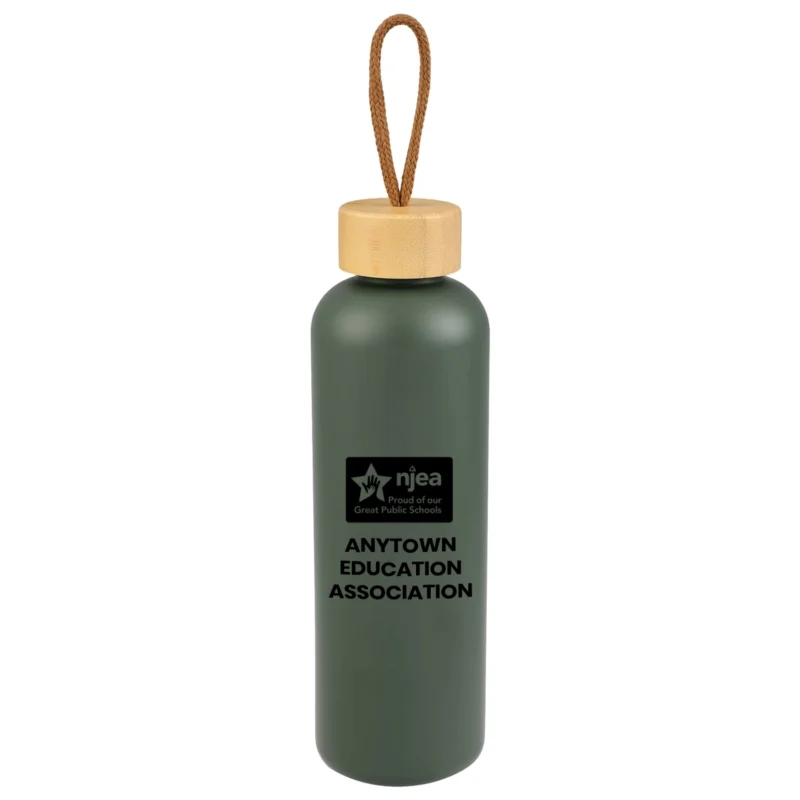 Tania 26oz Bottle w/FSC Bamboo Lid (Minimum Order - 72) - Image 4