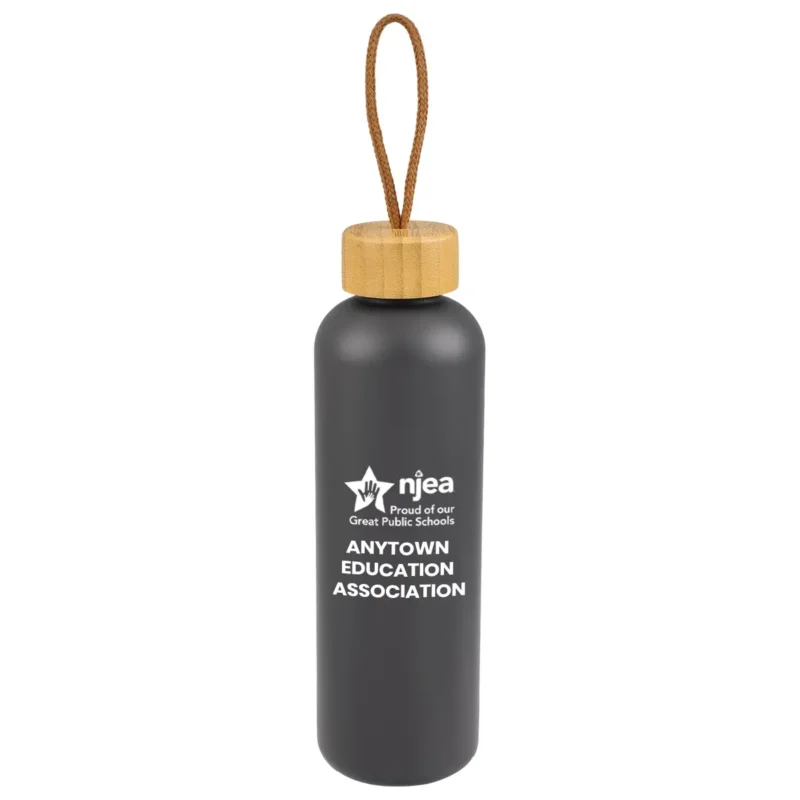 Tania 26oz Bottle w/FSC Bamboo Lid (Minimum Order - 72) - Image 5