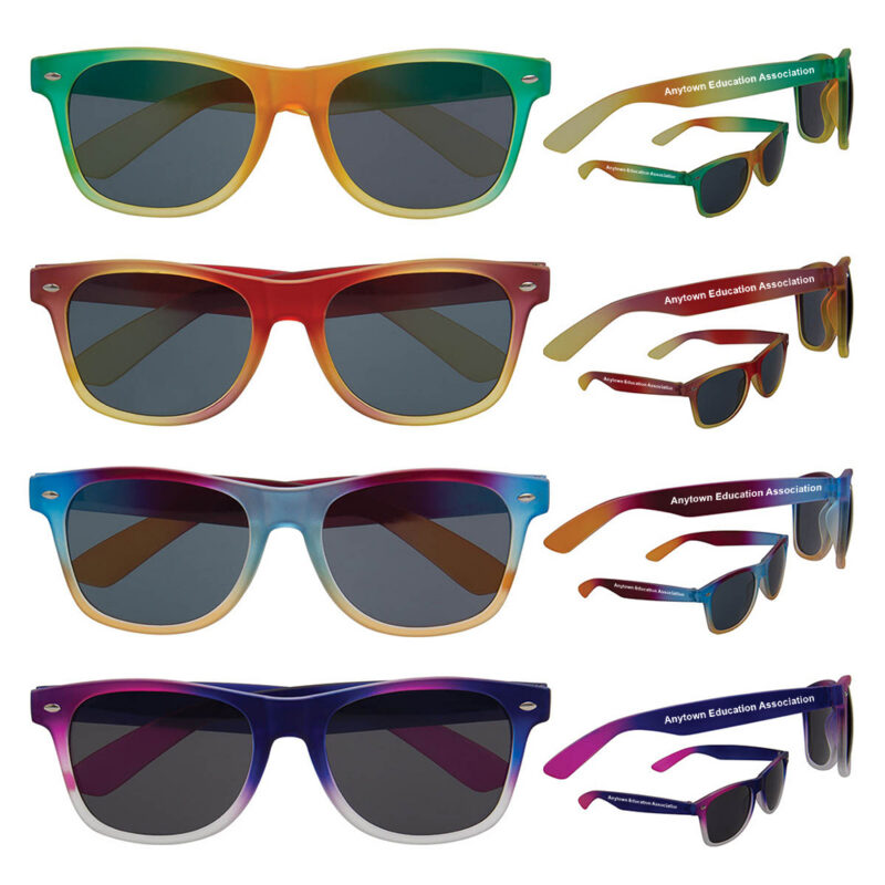 Soft Feel Color Blend Sunglasses (Minimum Order - 100)