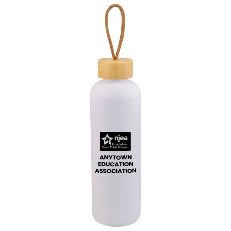 Tania 26oz Bottle w/FSC Bamboo Lid (Minimum Order - 72) - Image 6